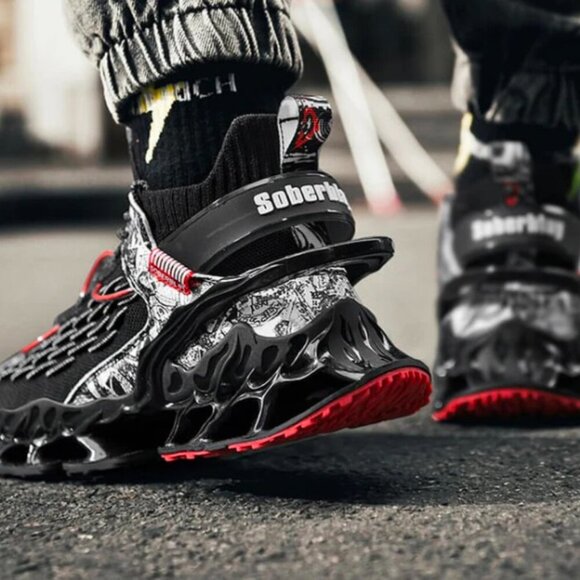 Soberblay Blade Sneakers Non Slip Running Athletic Tennis - Picture 8 of 9